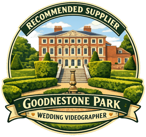 Goodnestone Park Recommended Videographer Badge