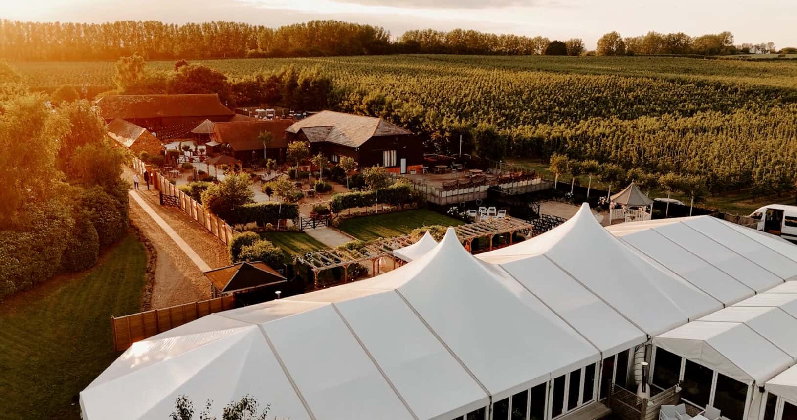 The Barnyard wedding film by Talking Fly Wedding Films
