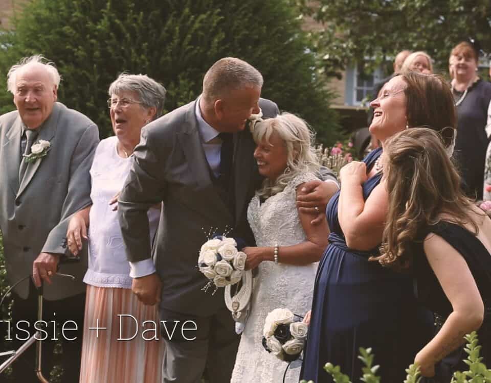 Chrissie & Dave's wedding at Barnehurst Golf Club, filmed by Talking Fly Wedding Films