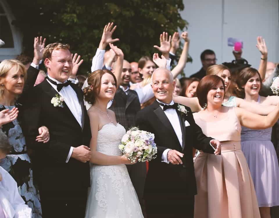 Clare & Nathan's wedding at Northbrook Park, filmed by Talking Fly Wedding Films