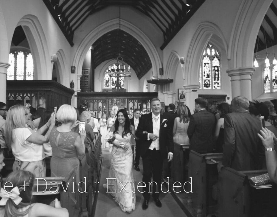 David & Julie's wedding at Beaverwood Club, Chislehurst, filmed by Talking Fly Wedding Films