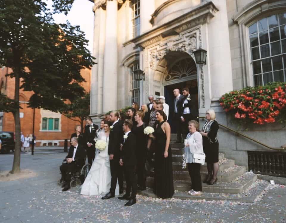 Grace & Jason's wedding at Claridges, filmed by Talking Fly Wedding Films