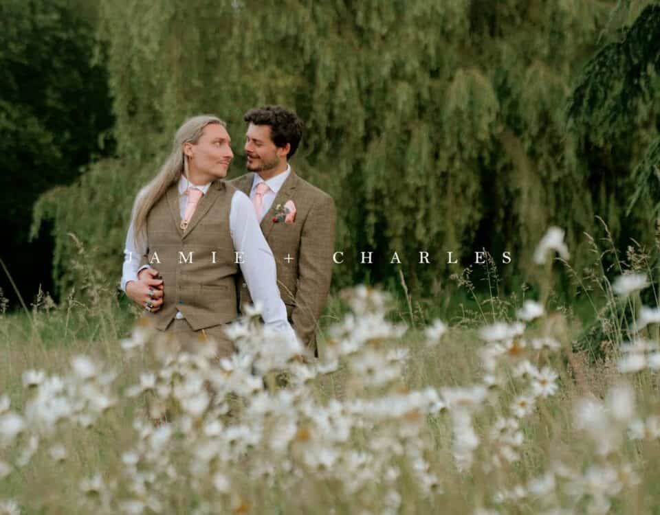 Jamie & Charles's wedding at Allington Castle, filmed by Talking Fly Wedding Films