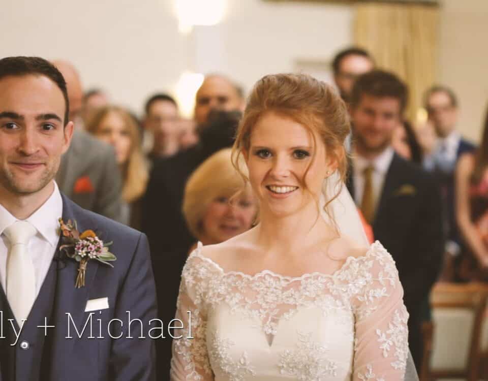 Kelly & Michael's wedding at Farnham Castle, filmed by Talking Fly Wedding Films