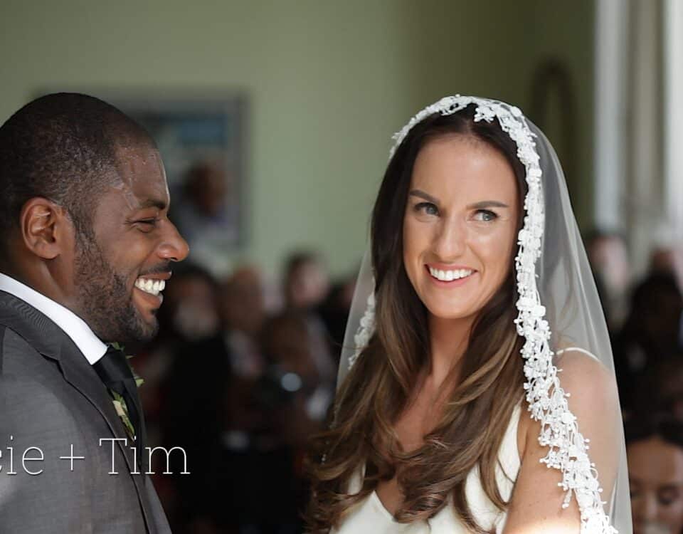 Lucie & Tim's wedding at St Julians Club, filmed by Talking Fly Wedding Films