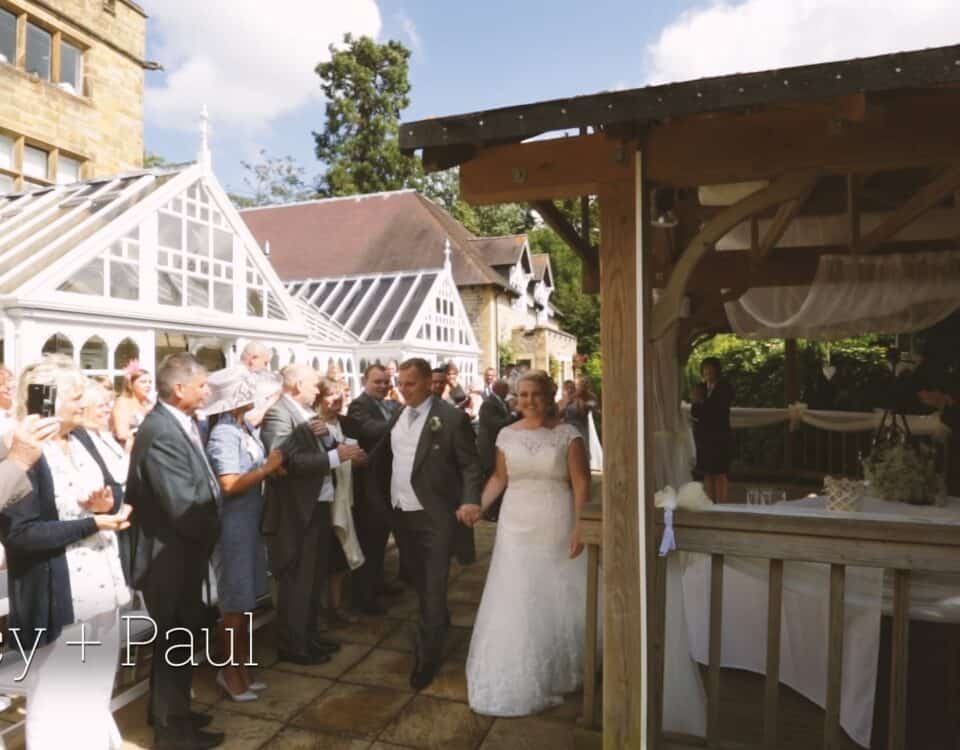 Lucy & Paul's wedding at Mountains Country House, filmed by Talking Fly Wedding Films