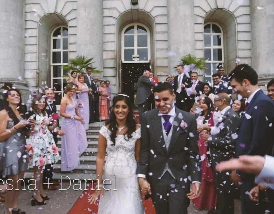 Neesha & Daniel's wedding at Moor Park Golf Club, filmed by Talking Fly Wedding Films