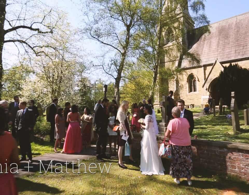 Sonia & Matthew's wedding at Port Lympne Mansion, filmed by Talking Fly Wedding Films