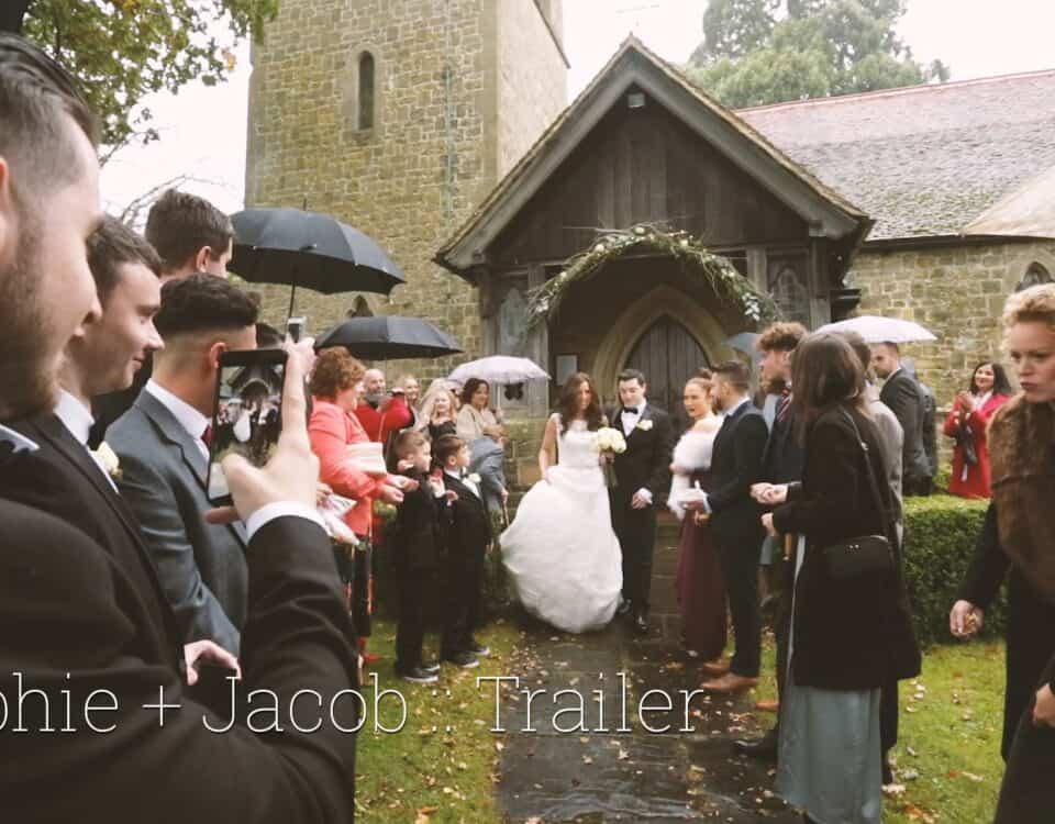 Sophie & Jacob's wedding at Old Thorns Golf Club, filmed by Talking Fly Wedding Films
