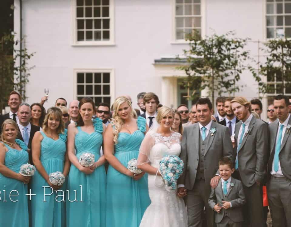 Susie & Paul's wedding at Vaulty Manor, filmed by Talking Fly Wedding Films