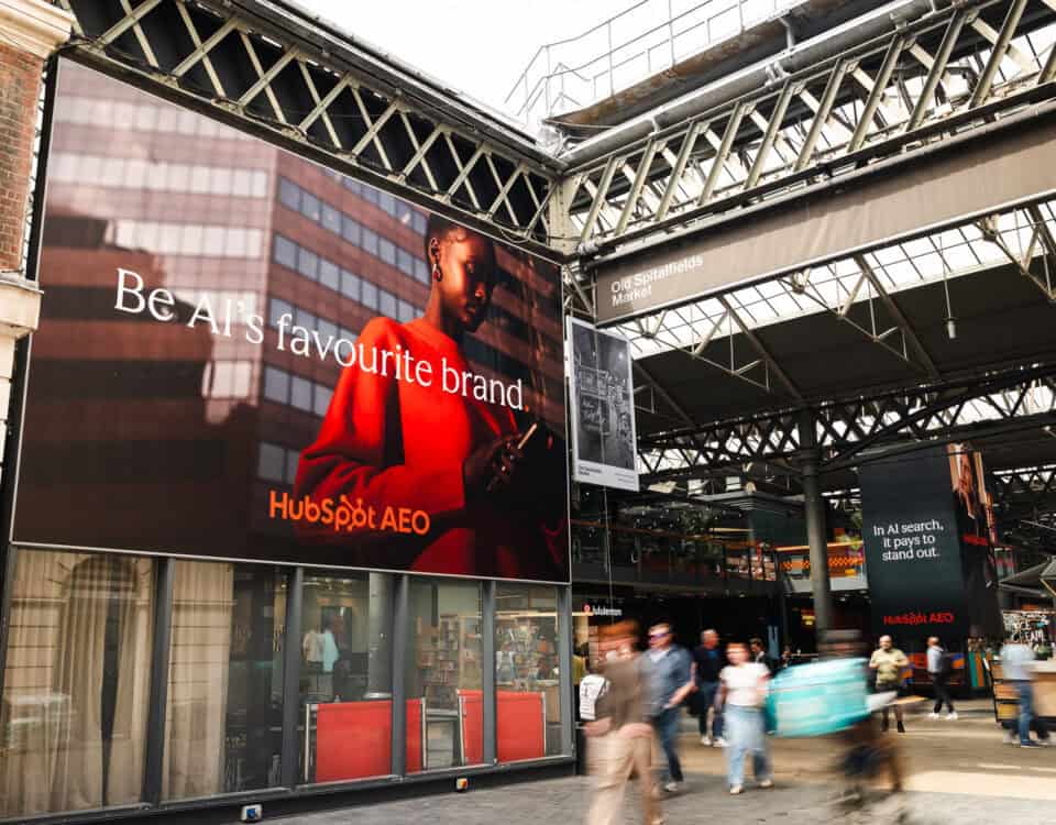 HubSpot Spitalfields Domination campaign photograph 1