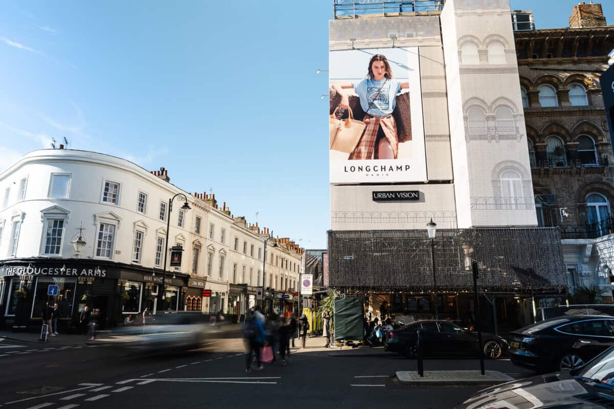 Longchamp at Gloucester Road campaign photograph 3