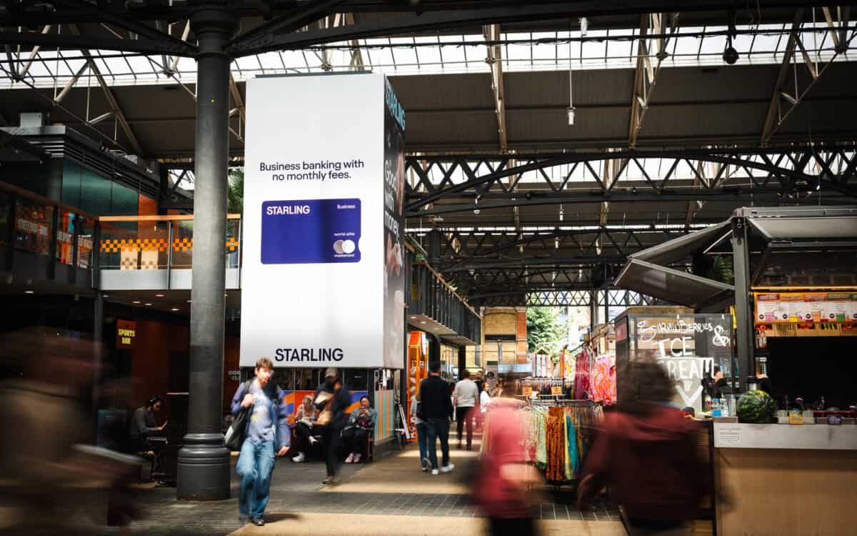 Starling Bank Spitalfields Domination campaign photograph 3