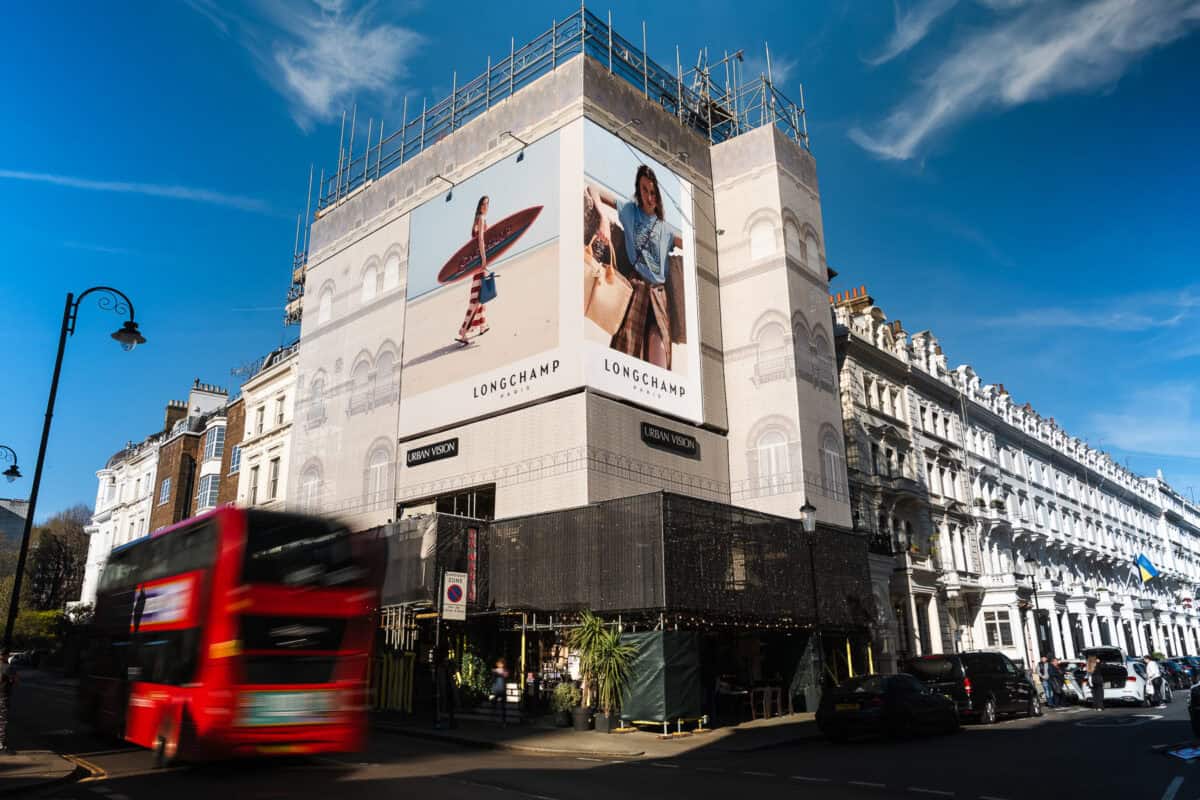 Longchamp at Gloucester Road campaign photograph 4