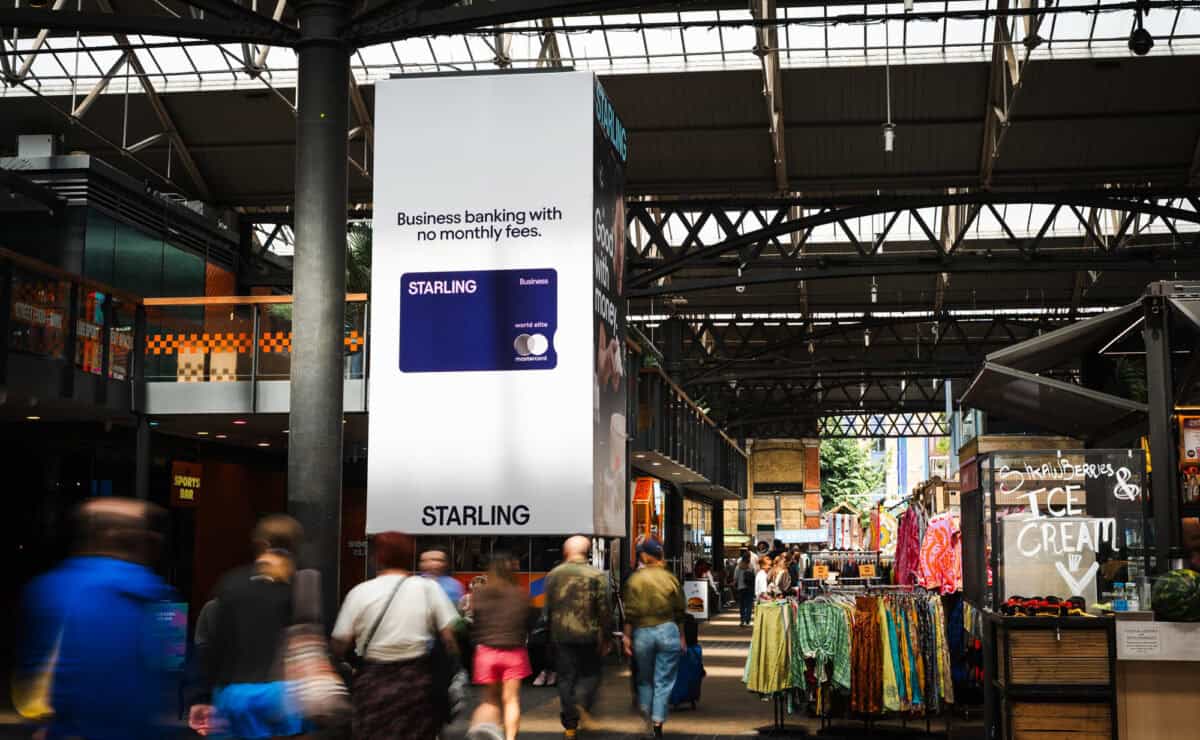 Starling Bank Spitalfields Domination campaign photograph 4