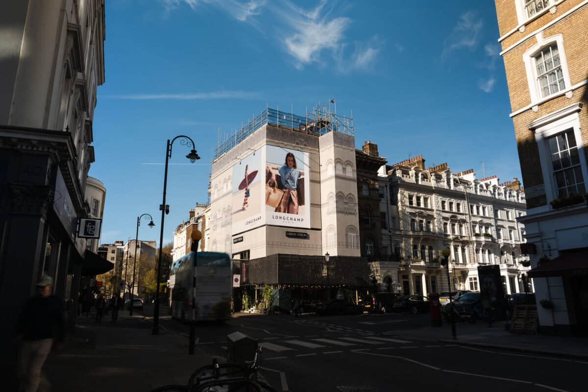 Longchamp at Gloucester Road campaign photograph 5