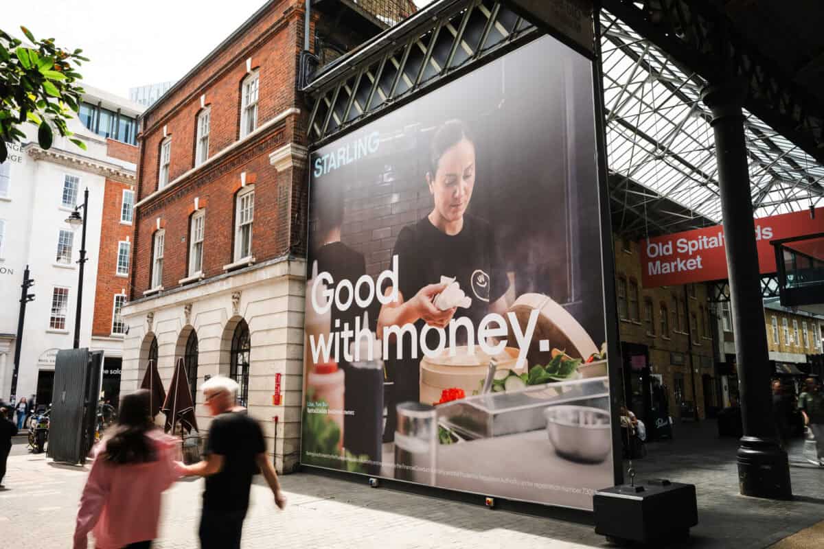 Starling Bank Spitalfields Domination campaign photograph 5