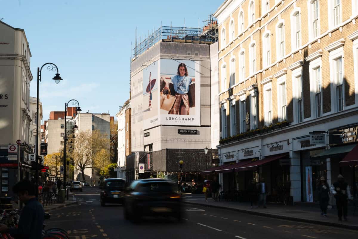 Longchamp at Gloucester Road campaign photograph 6