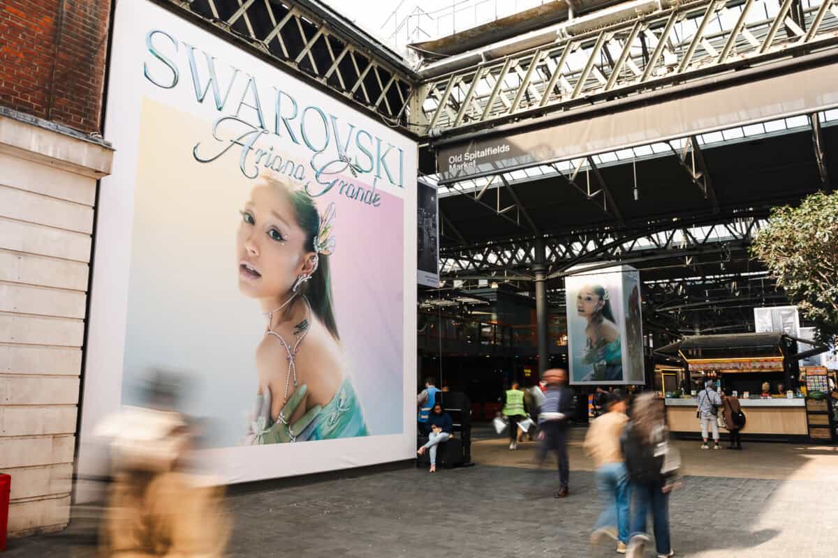Burberry & Swarovski Across London campaign photograph 12