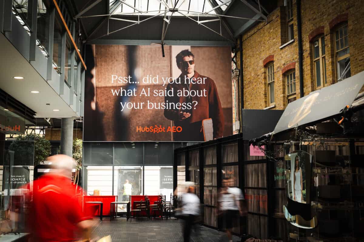 HubSpot Spitalfields Domination campaign photograph 7