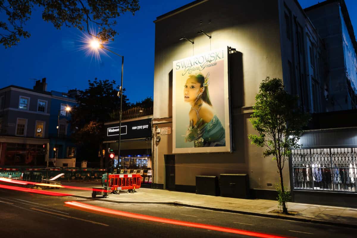 Burberry & Swarovski Across London campaign photograph 15