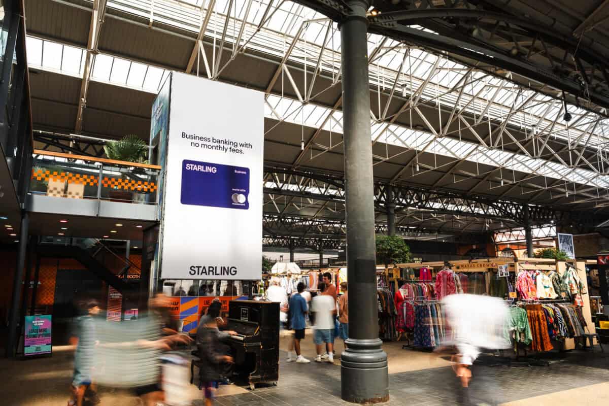 Starling Bank Spitalfields Domination campaign photograph 9
