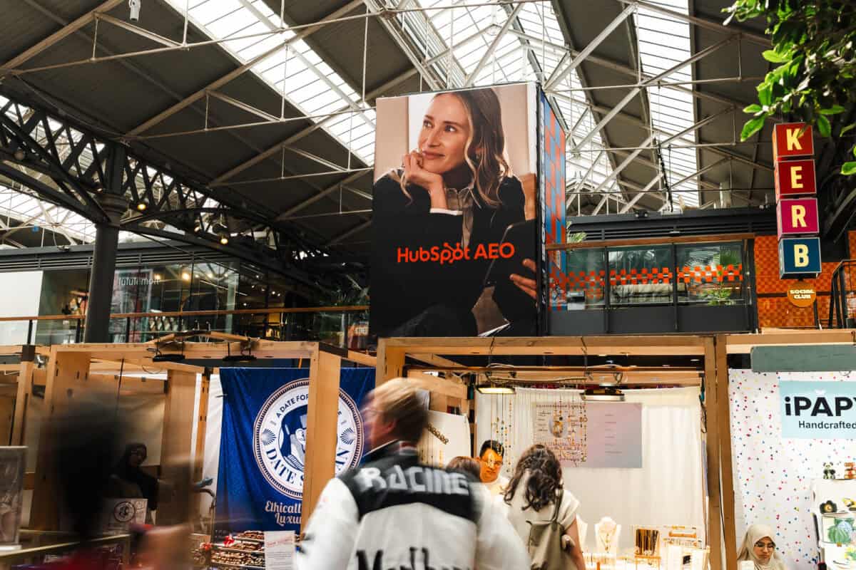 HubSpot Spitalfields Domination campaign photograph 10