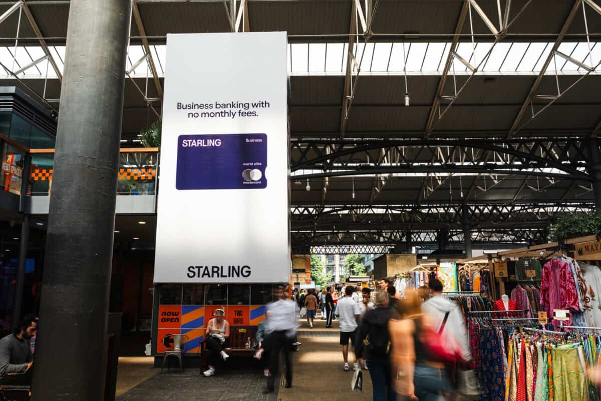 Starling Bank Spitalfields Domination campaign photograph 10