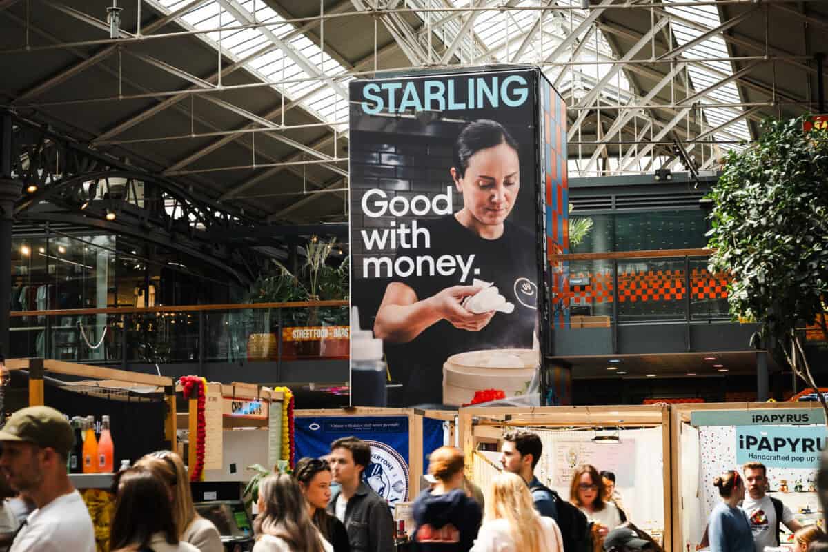 Starling Bank Spitalfields Domination campaign photograph 11