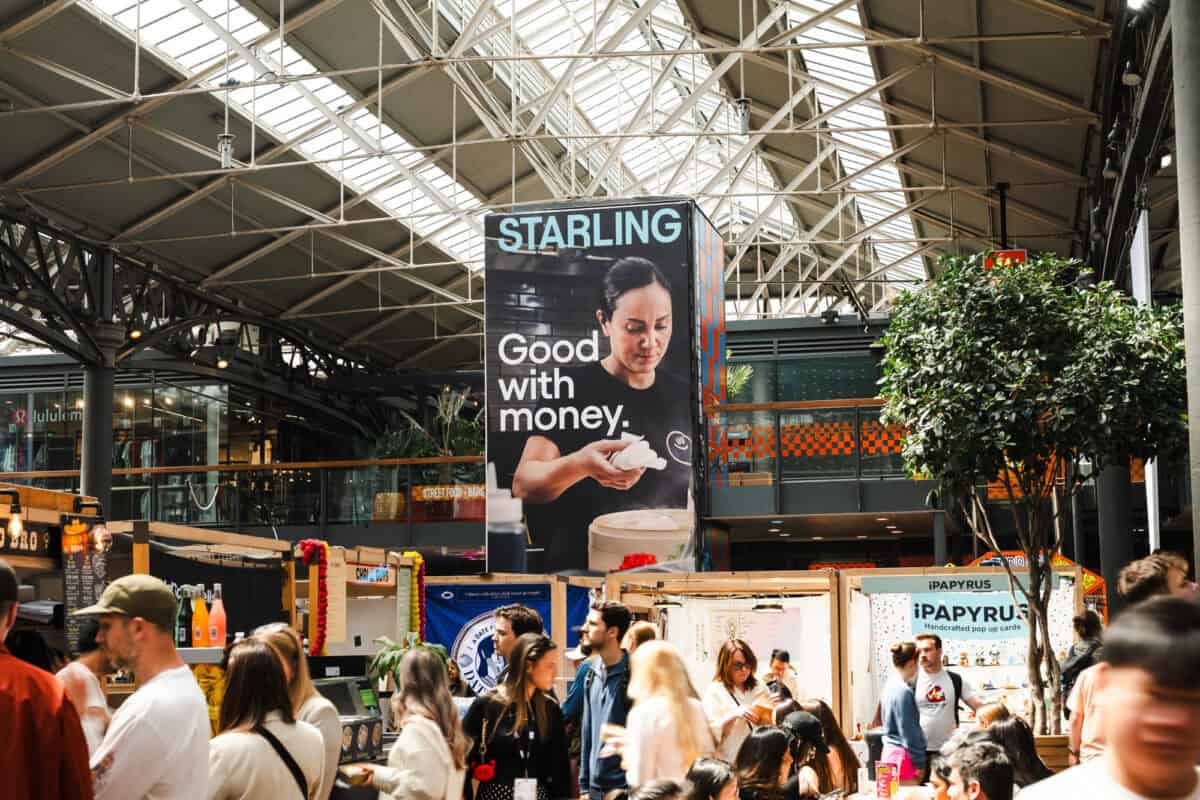 Starling Bank Spitalfields Domination campaign photograph 12