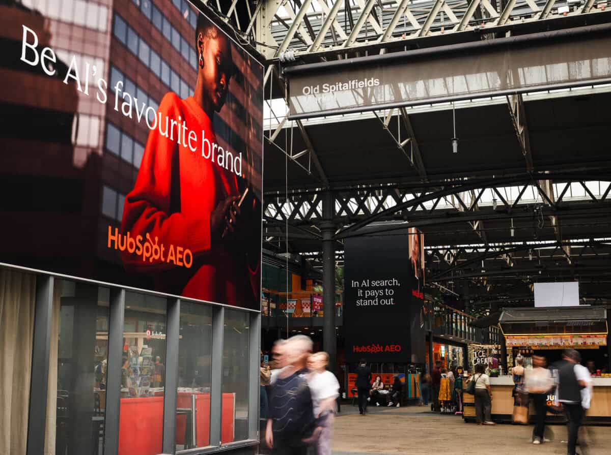 HubSpot Spitalfields Domination campaign photograph 13