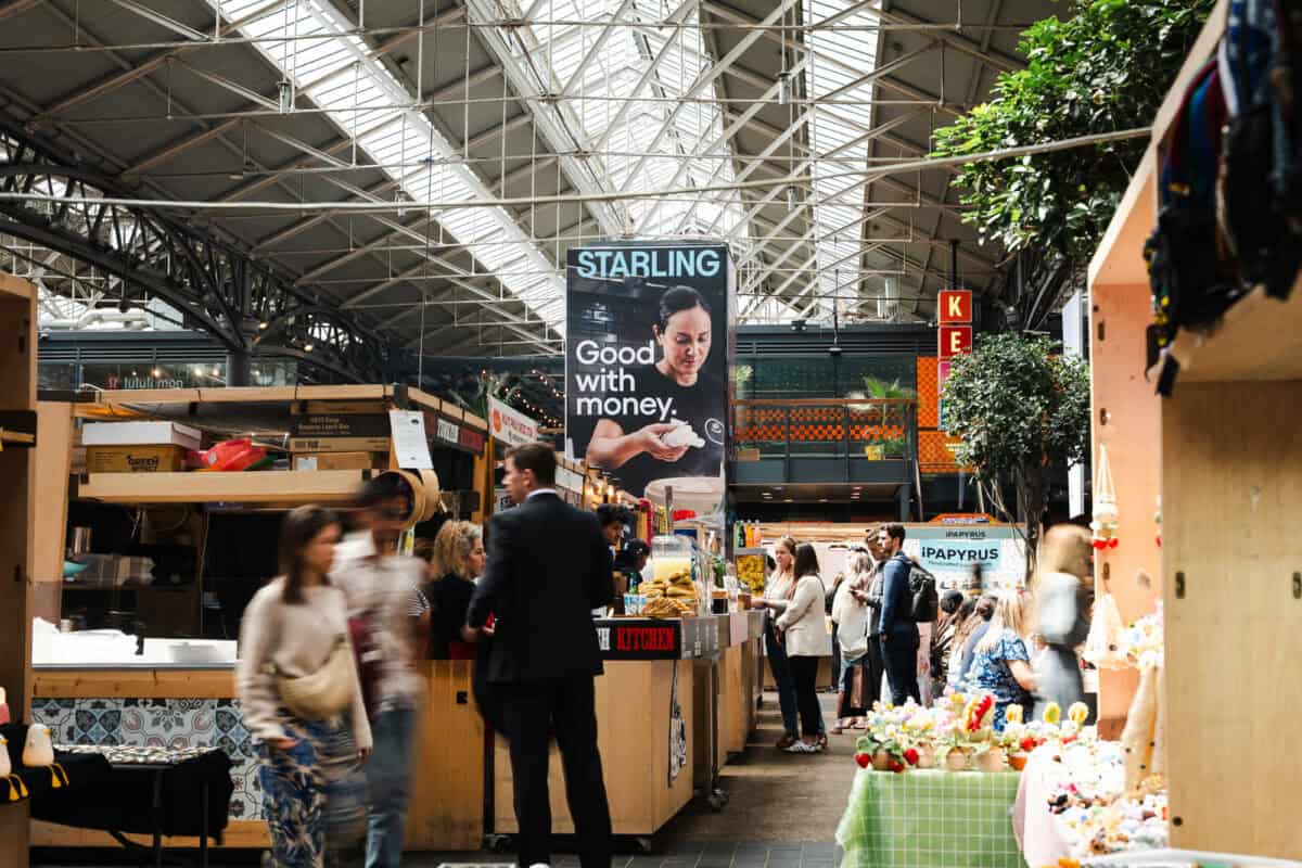 Starling Bank Spitalfields Domination campaign photograph 14