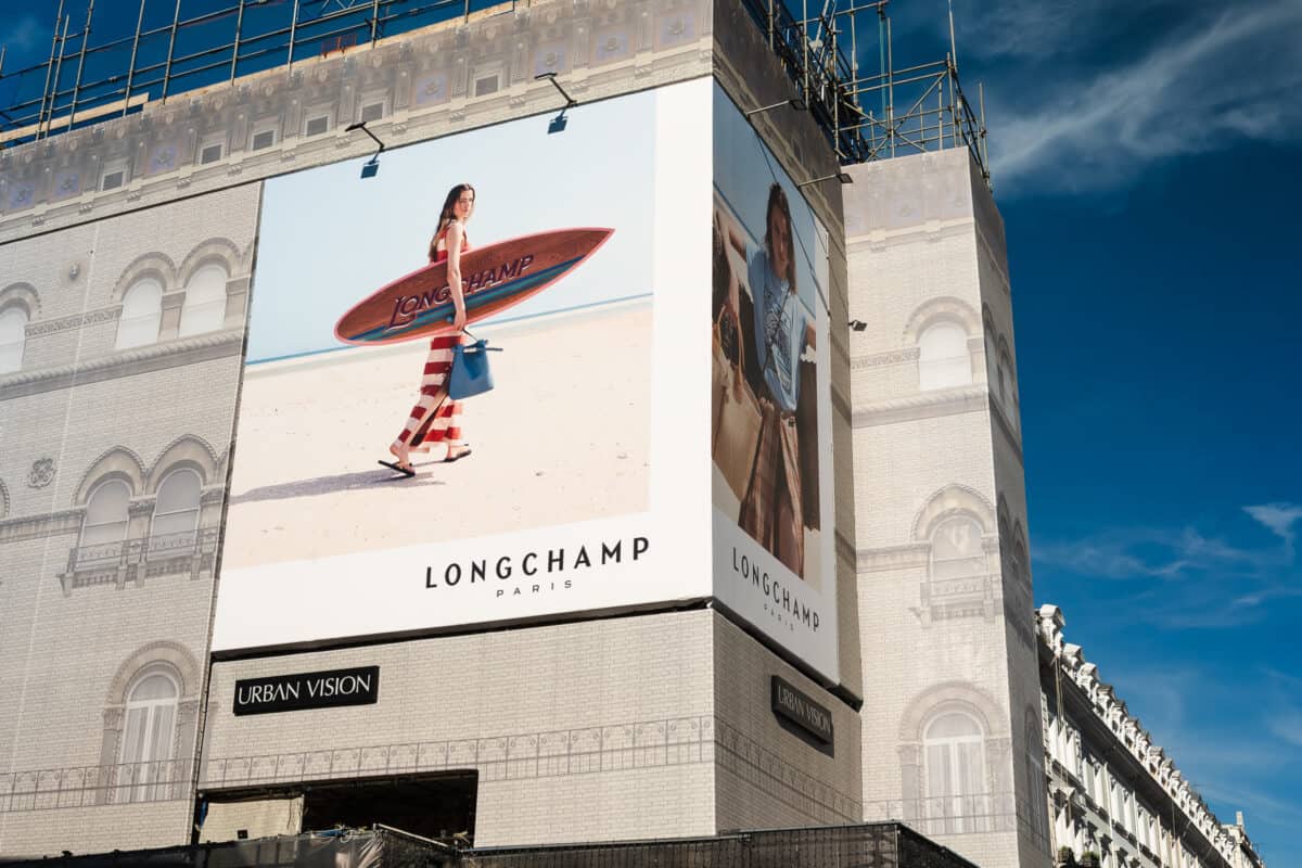 Longchamp at Gloucester Road campaign photograph 16