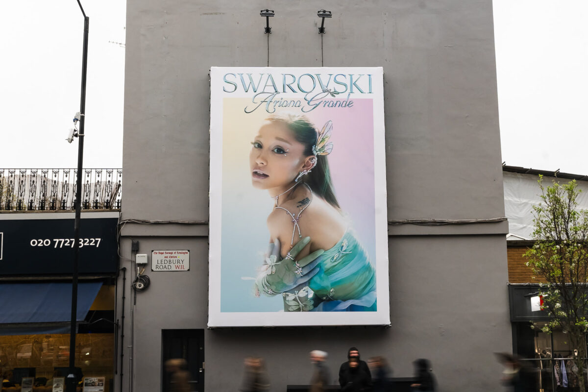 Burberry & Swarovski Across London campaign photograph 42
