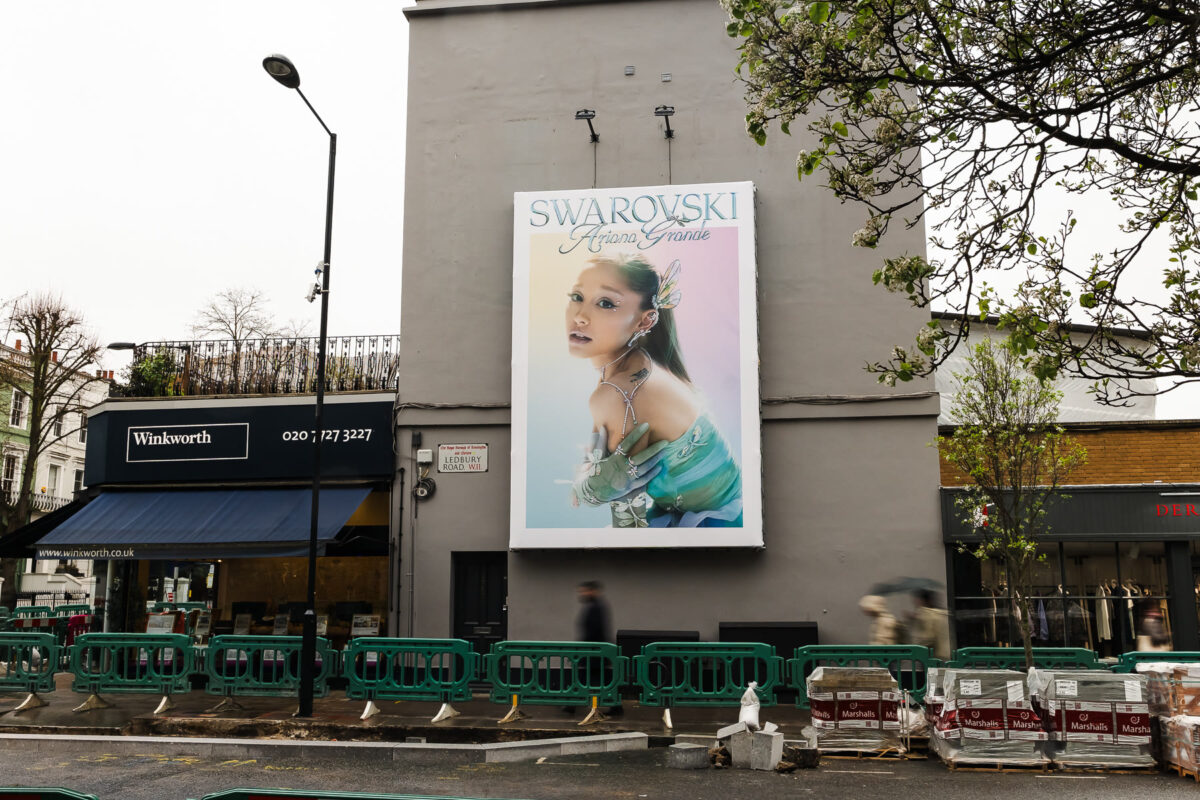 Burberry & Swarovski Across London campaign photograph 43