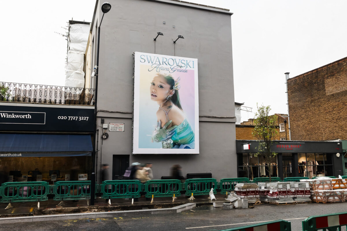 Burberry & Swarovski Across London campaign photograph 45
