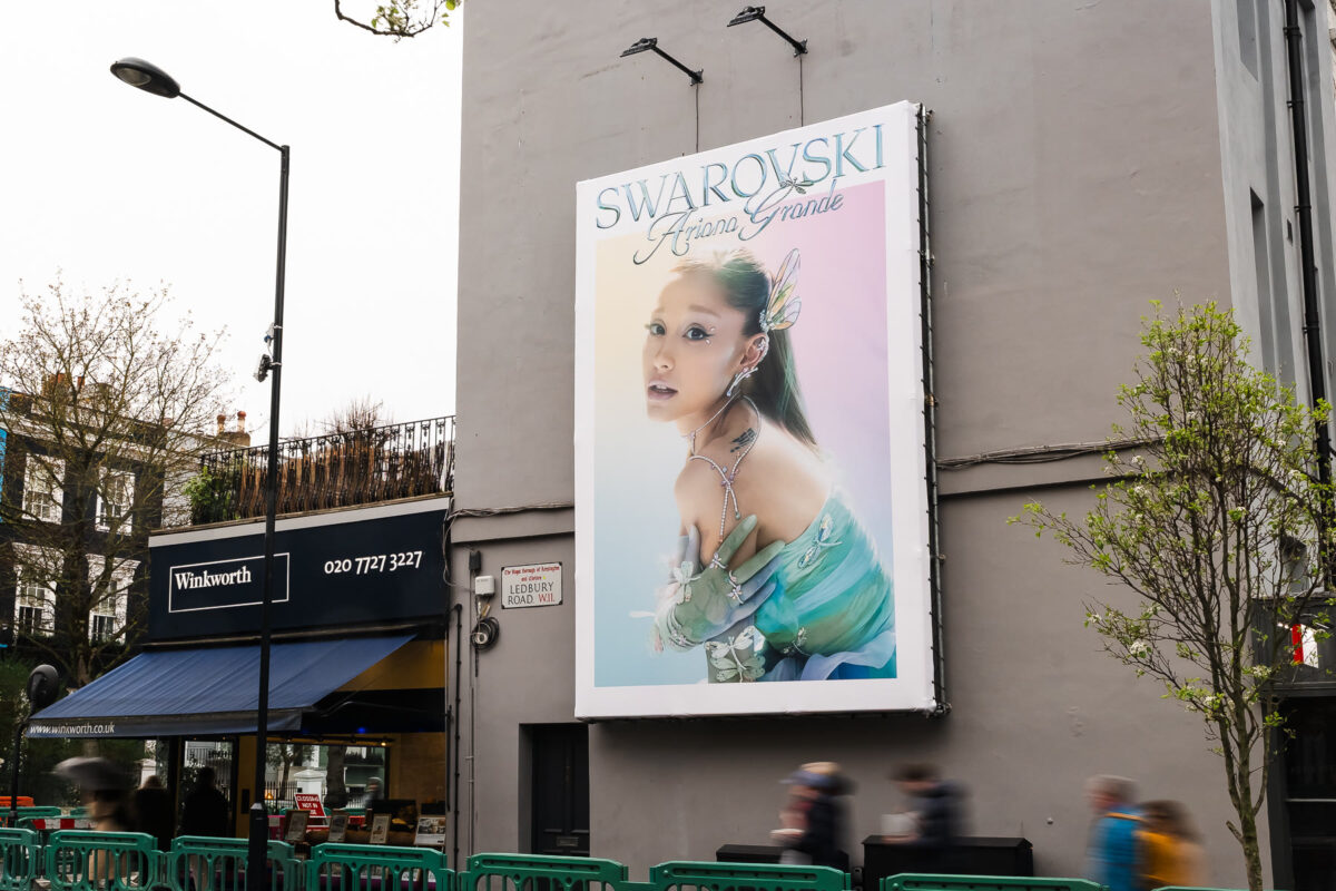 Burberry & Swarovski Across London campaign photograph 47