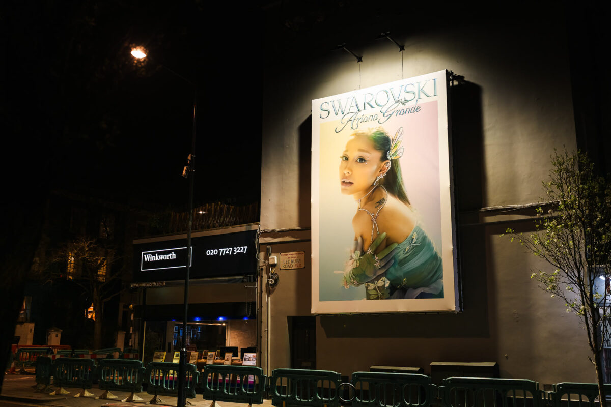 Burberry & Swarovski Across London campaign photograph 50
