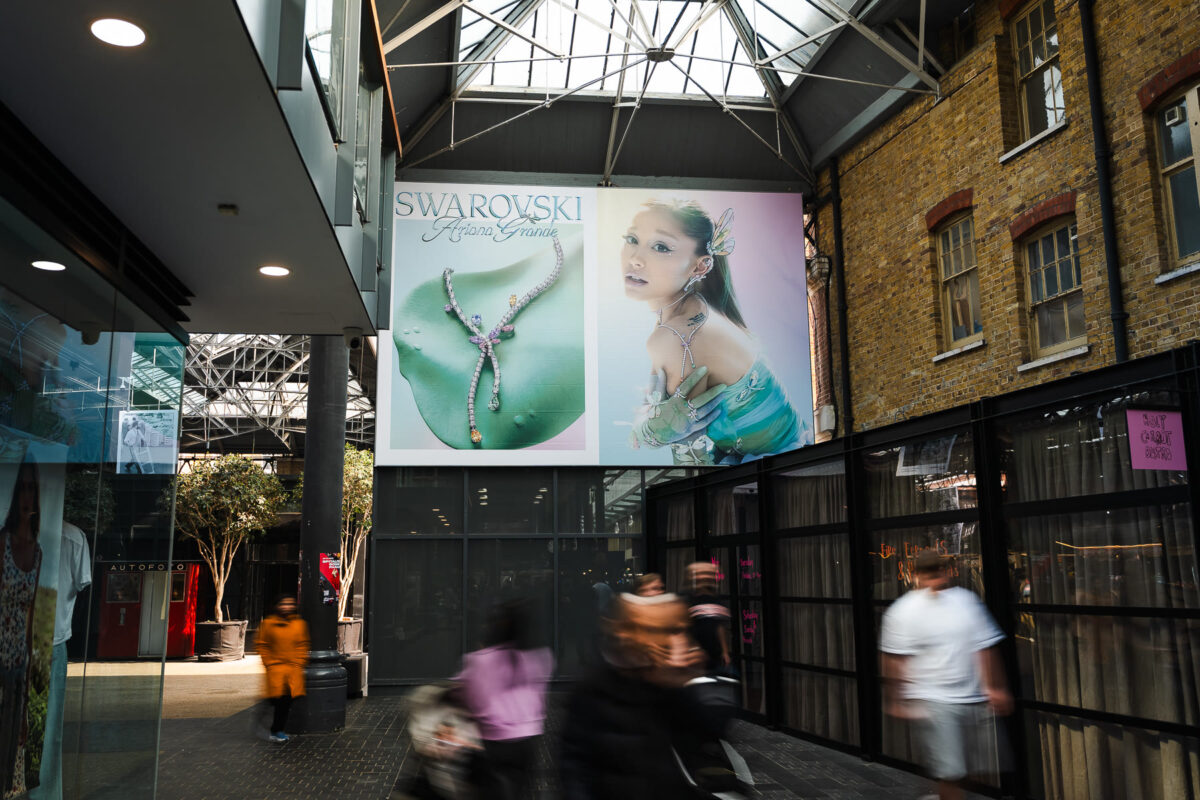 Burberry & Swarovski Across London campaign photograph 56