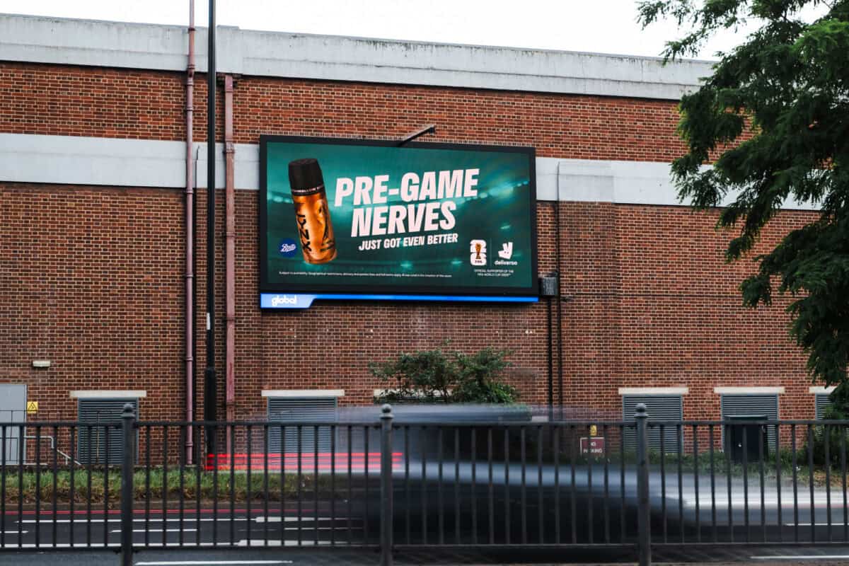 Deliveroo Football OOH Campaign campaign photograph 47