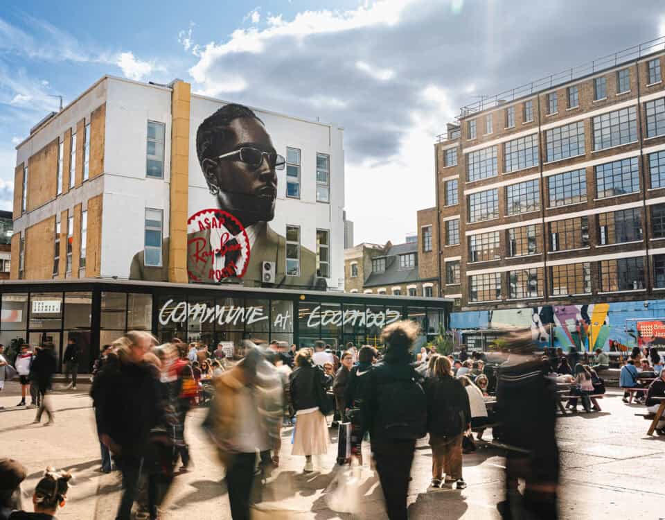 Ray-Ban Brick Lane Mural campaign photograph 11